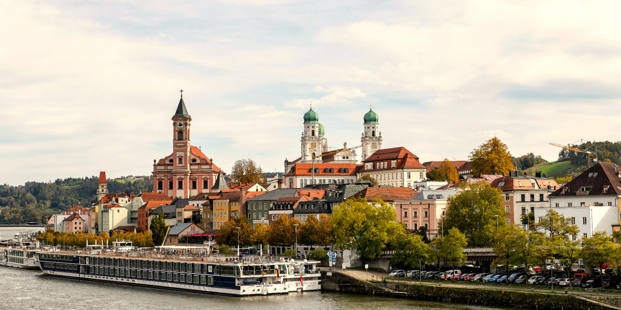 Passauer Altstadt an der Donau